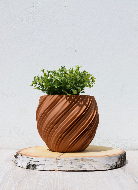 Spyro Planter /Moderne große Blumentöpfe mit Innentopf