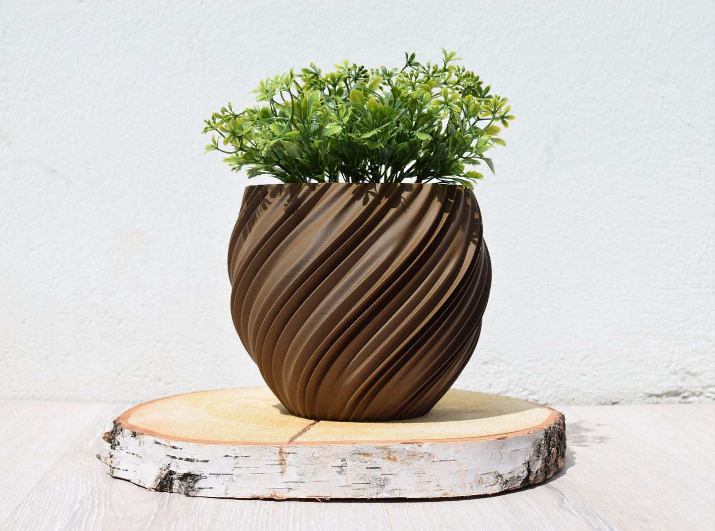 Spyro Planter /Moderne große Blumentöpfe mit Innentopf